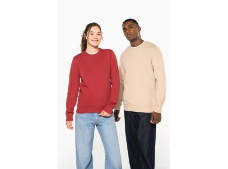 Sudadera ecorresponsable de cuello redondo unisex