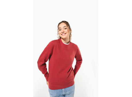 Sudadera ecorresponsable de cuello redondo unisex