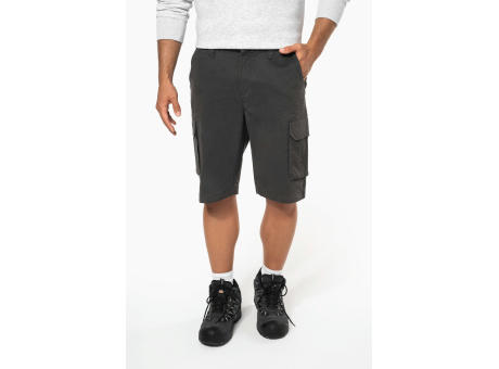 Bermuda multibolsillos hombre