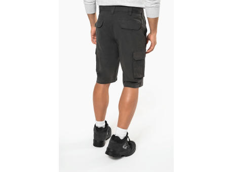 Bermuda multibolsillos hombre