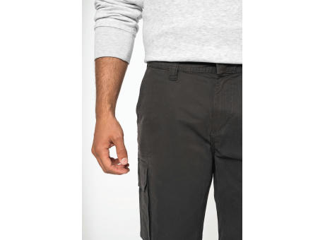 Bermuda multibolsillos hombre