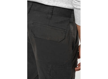 Bermuda multibolsillos hombre