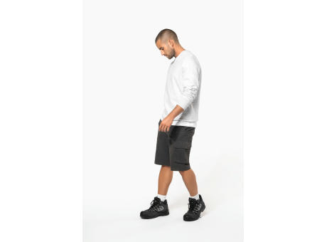 Bermuda multibolsillos hombre