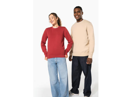 Sudadera ecorresponsable de cuello redondo unisex