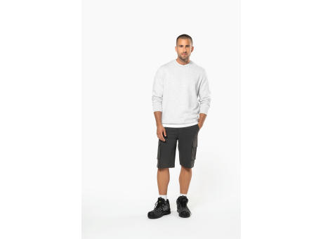 Bermuda multibolsillos hombre