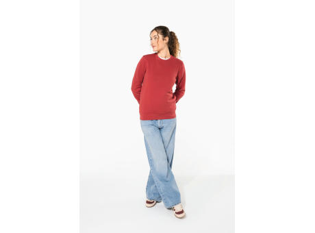 Sudadera ecorresponsable de cuello redondo unisex