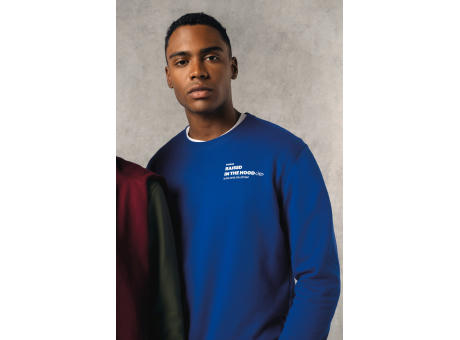 Sudadera cuello redondo reciclada unisex