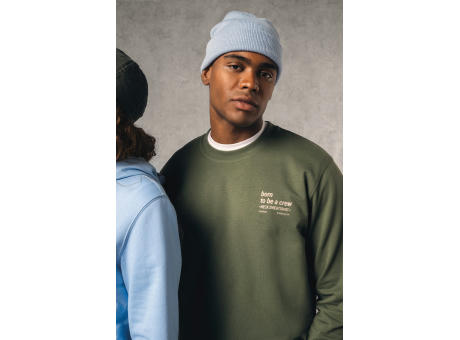 Sudadera cuello redondo reciclada unisex
