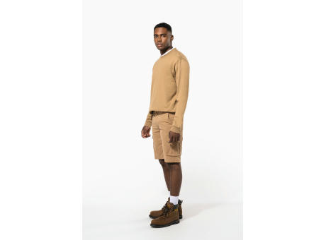 Bermuda multibolsillos hombre