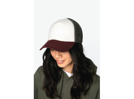 Gorra trucker ecorresponsable 5 paneles unisex