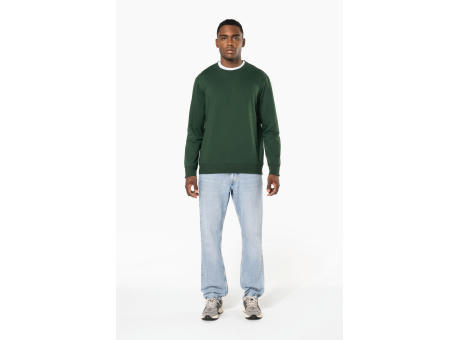 Sudadera cuello redondo reciclada unisex