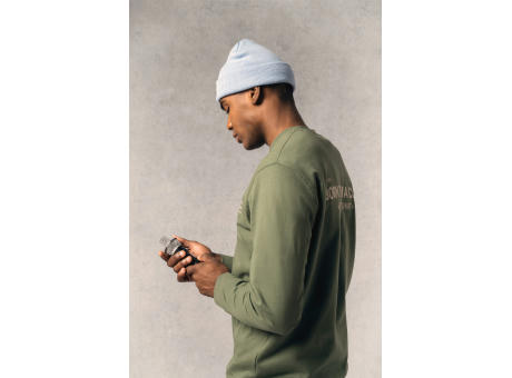 Sudadera cuello redondo reciclada unisex