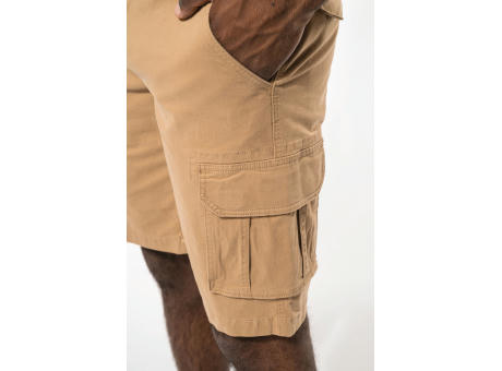 Bermuda multibolsillos hombre