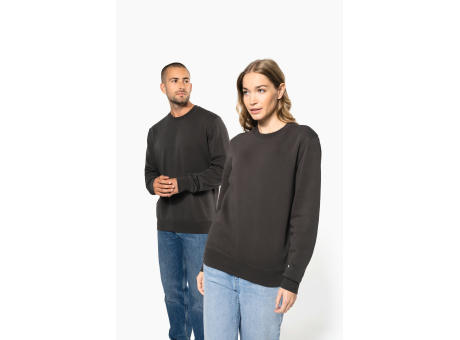 Sudadera ecorresponsable de cuello redondo unisex