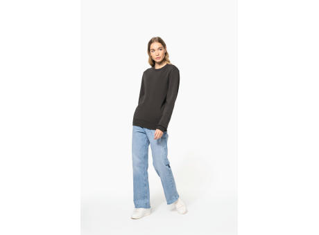 Sudadera ecorresponsable de cuello redondo unisex