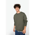 Sudadera cuello redondo oversize unisex