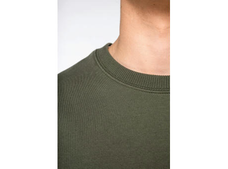 Sudadera cuello redondo oversize unisex