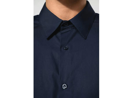 Camisa popelina manga larga hombre