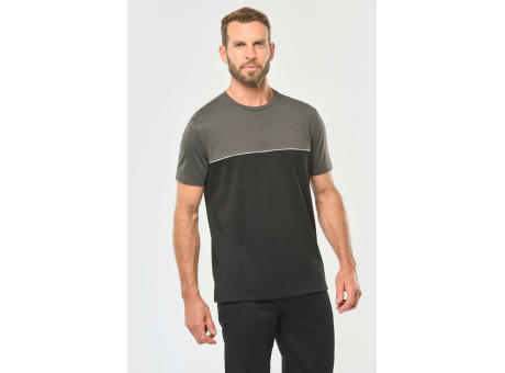 Camiseta bicolor ecorresponsable manga corta - Unisex