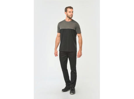 Camiseta bicolor ecorresponsable manga corta - Unisex
