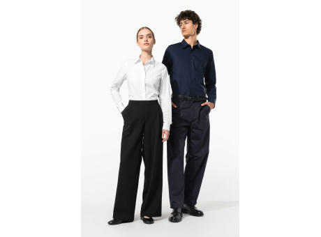 Camisa popelina manga larga hombre