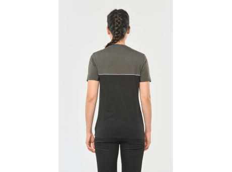 Camiseta bicolor ecorresponsable manga corta - Unisex