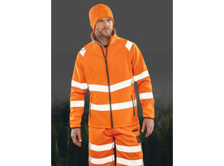 Chaqueta de seguridad softshell reciclada