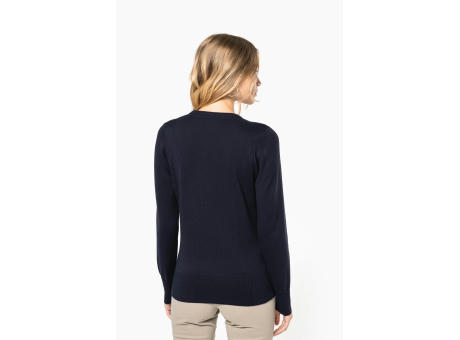 Jersey cuello de pico mujer