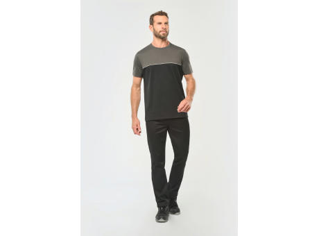 Camiseta bicolor ecorresponsable manga corta - Unisex