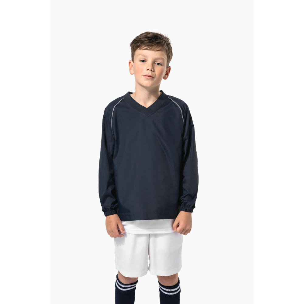 Chubasquero tipo sudadera multideporte infantil