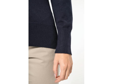 Jersey cuello de pico mujer