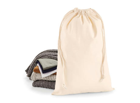 Bolsa con cordón - Algodón Premium 