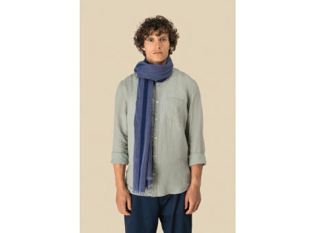 Fular tejido chambray unisex