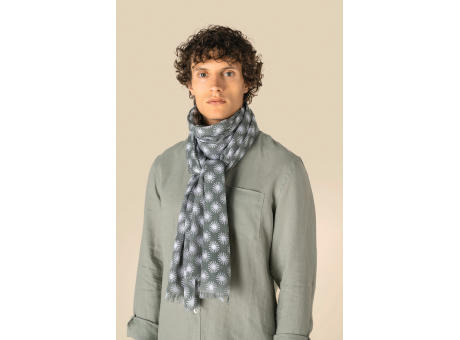 Fular con estampado unisex