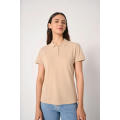 Polo punto piqué mujer