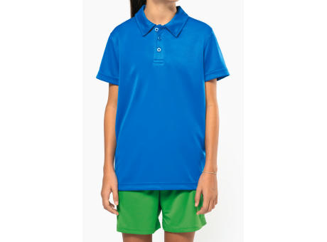 Polo deportivo manga corta niños