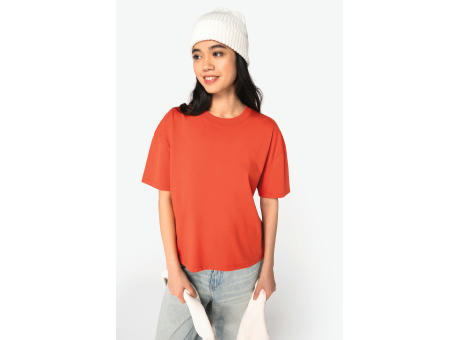 Camiseta ecorresponsable oversize mujer