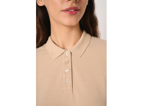 Polo punto piqué mujer