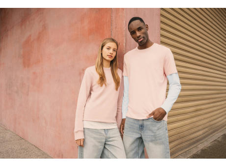 Sudadera  ecorresponsable de cuello redondo unisex