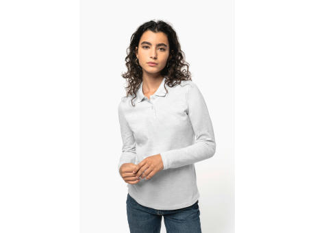 Polo manga larga mujer