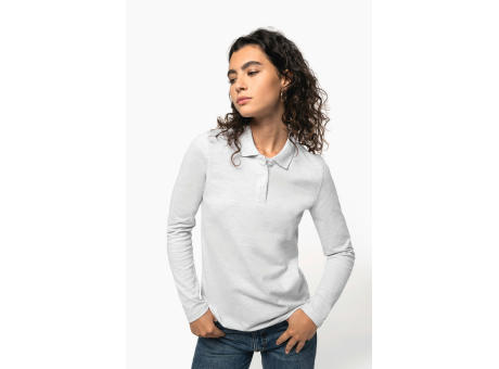 Polo manga larga mujer