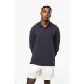 Polo de punto piqué manga larga Bio180 hombre