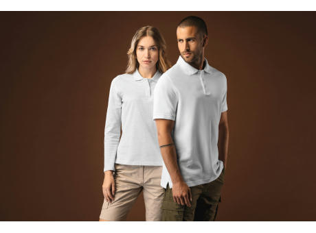 Polo manga larga mujer