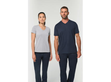 Camiseta ecorresponsable antibacteriana cuello de pico hombre
