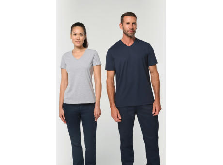 Camiseta ecorresponsable antibacteriana cuello de pico hombre