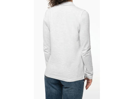 Polo manga larga mujer