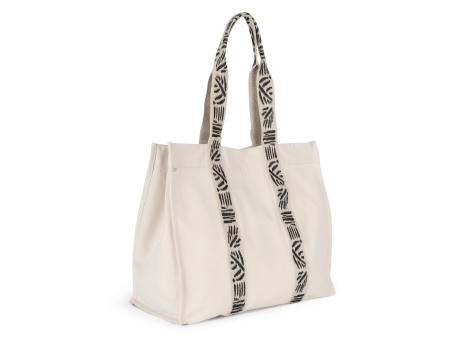 Bolsa shopper de fuelle grande reciclada