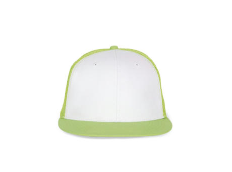 Gorra trucker - 6 paneles visera plana