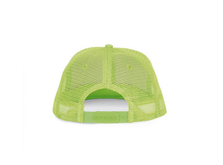 Gorra trucker - 6 paneles visera plana