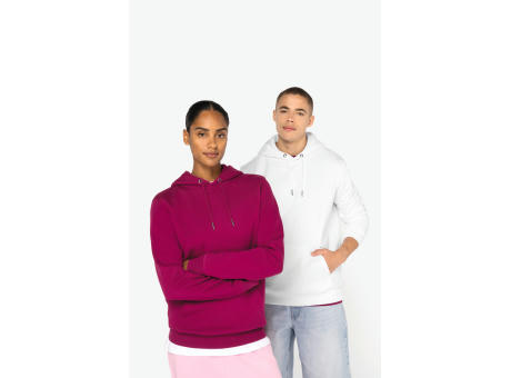 Sudadera ecorresponsable con capucha unisex